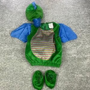 Target Baby Dragon Costume 6-12 Months Halloween Outfit Green‎ Blue